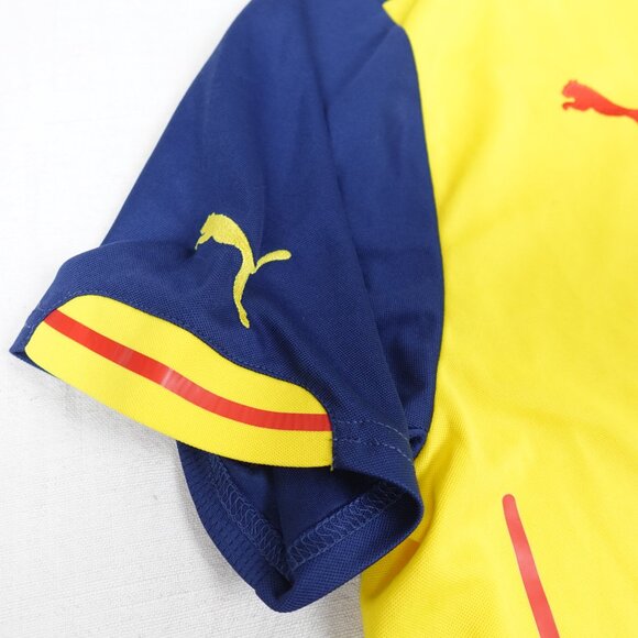 ARSENAL 2014 2015 Football Shirt Jersey Mens Large Puma Soccer Kit - Picture 9 of 13